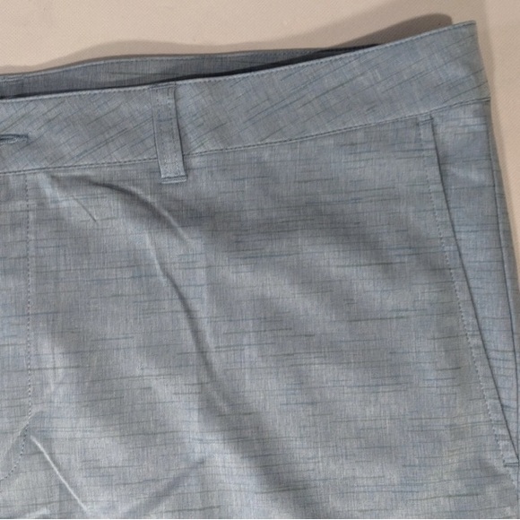 NEW Size 42 Mens Roundtree & Yorke Performance Chino Flat Shorts 9"I Blue - Picture 3 of 8